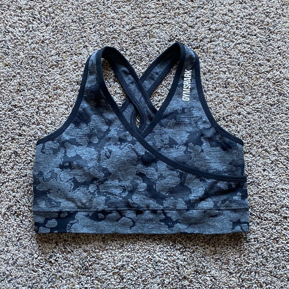 Gymshark Adapt camo seamless sports bra